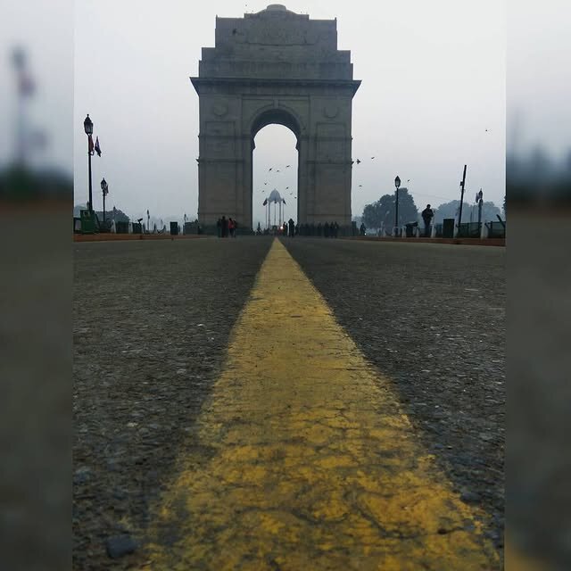 India Gate, morning